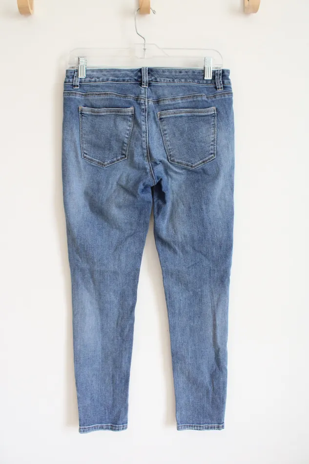 White House Black Market White House Black Market ZipUp Skinny Leg Jeans 4 Rings