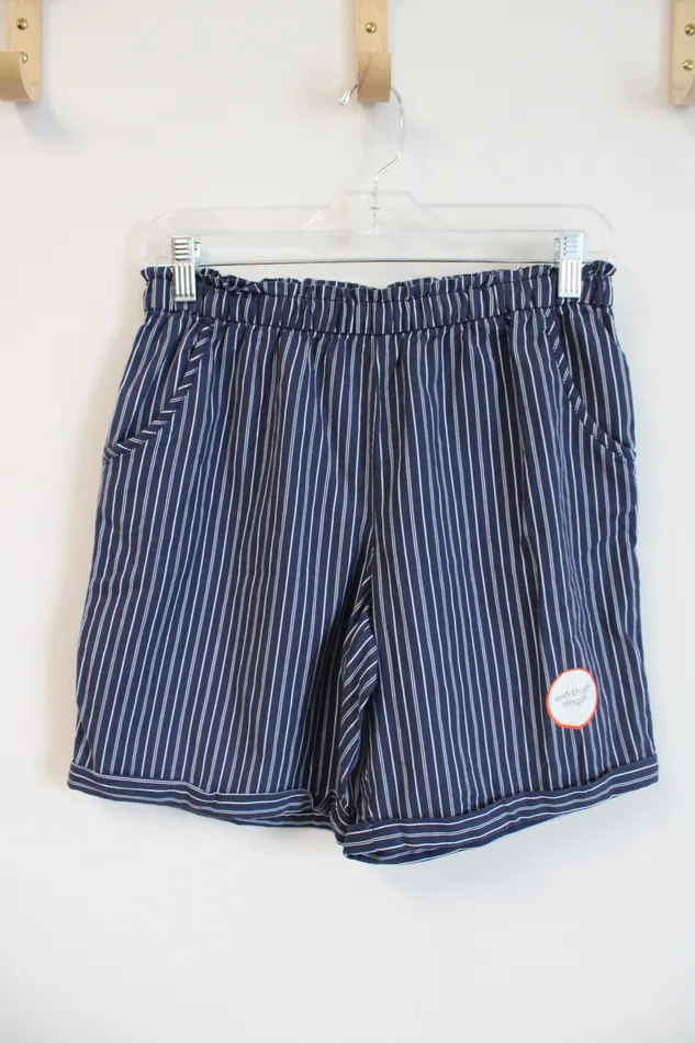 Wonder Nation NEW Wonder Nation Blue White Striped MidThigh Length Shorts Youth XXL 18 Rings Wonder Nation NEW Wonder Nation Blue White Striped MidThigh Length Shorts Youth XXL 18 Rings