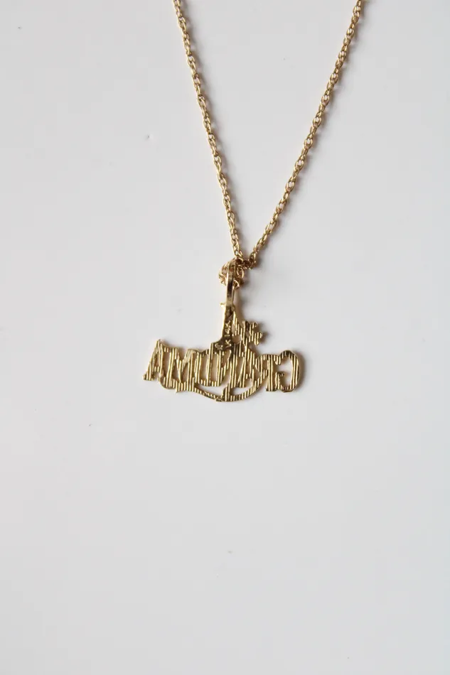 Yellow Gold 1 Grandma 14K Necklace Jubilee Thrift Necklaces