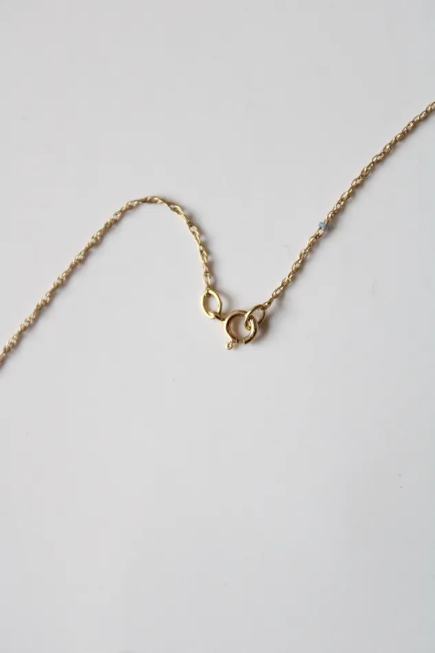 Yellow Gold 1 Grandma 14K Necklace Jubilee Thrift Necklaces